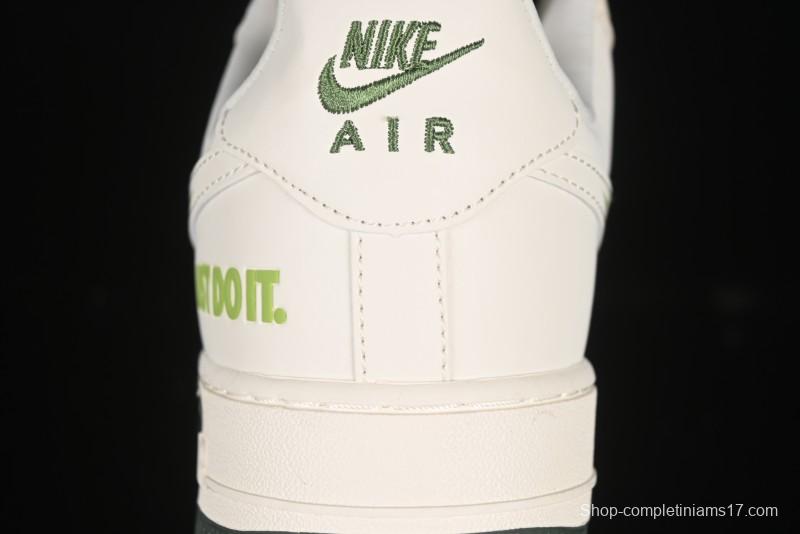 Nike Air Force 1'07 Low Just Do It Casual Sneakers with Full-Length Air Cushion - DF0188-056