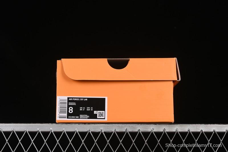 Nike Air Force 1 '07 Low Stussy Collaboration Gradient Denim Casual Sneakers - XS1958-586