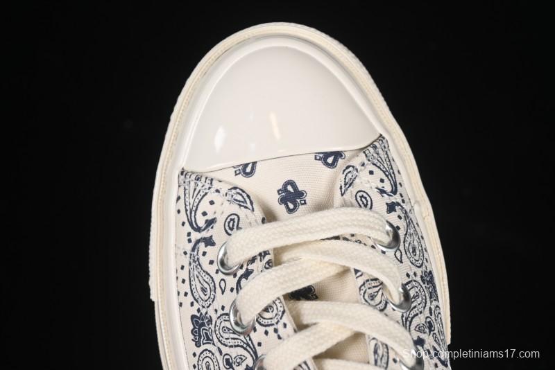 Converse Chuck 1970s Low Top Casual Sneakers with Paisley Pattern - A15752C