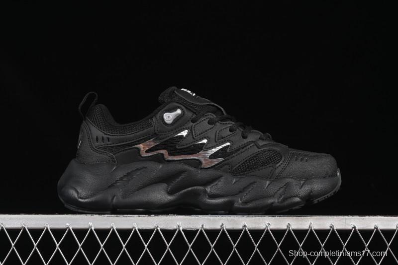 Fila Fusion Fern 2.0 Retro Chunky Sneakers with 3CM Thickened Platform Sole - F12M511101FBD