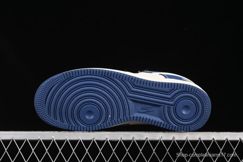 Nike Air Force 1'07 Low Gucci Collaboration Navy Blue Casual Sneakers - KK1988-085