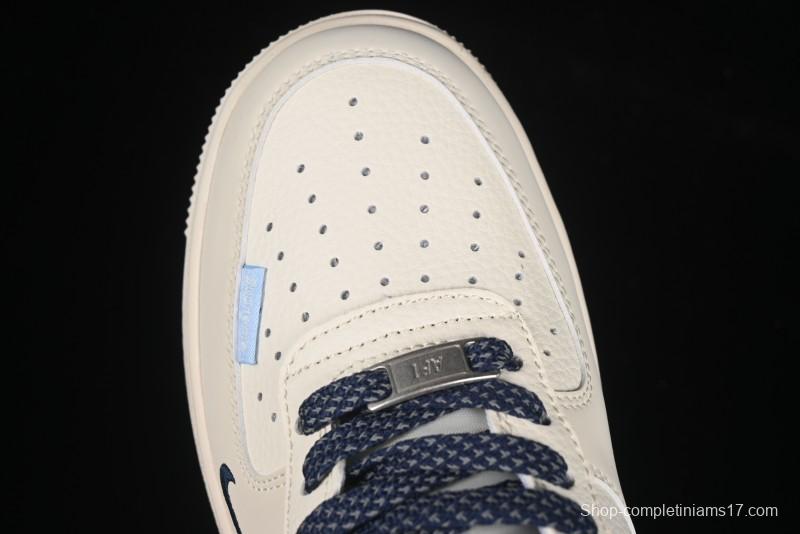 Nike Air Force 1 '07 Low Supreme Collaboration Dual-Tone Blue Label Casual Sneakers - XS1958-565
