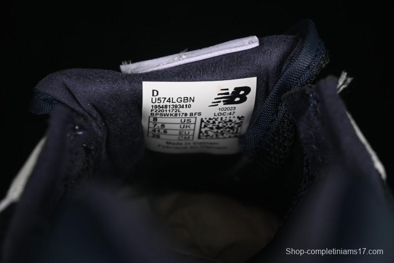 New Balance 574 Series Retro Casual Running Shoes - U574LGBN