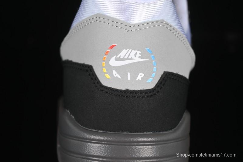 Nike Air Max 1 Retro Running Shoes with Half-Sole Air Cushion - IB9898-001