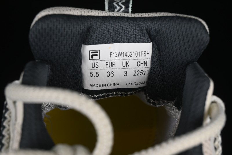 Fila Heritage Fluid Cat Paw 5.0 Retro Dad Shoes with Lace-Up Design - F12W432101FSH