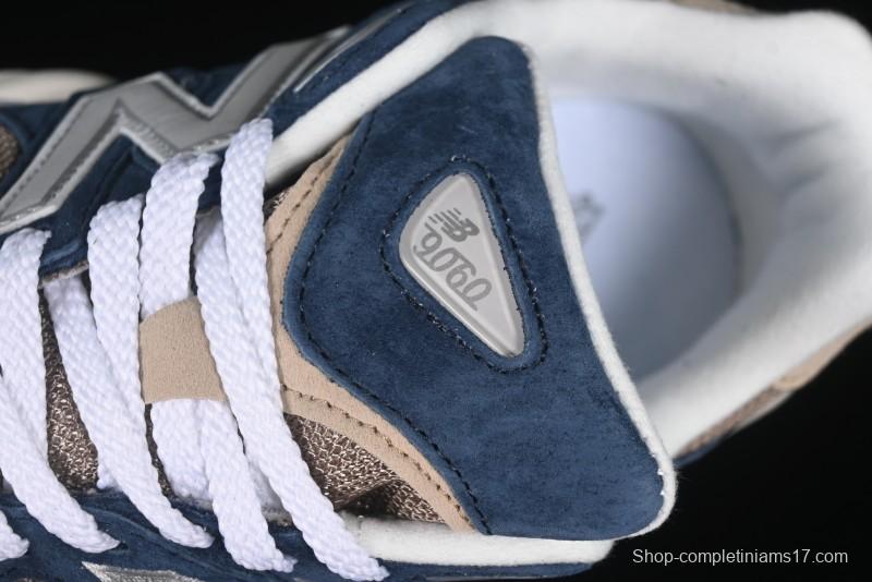 New Balance NB9060 Series Retro Casual Running Shoes with ABZORB Cushioning Technology - U9060LBB