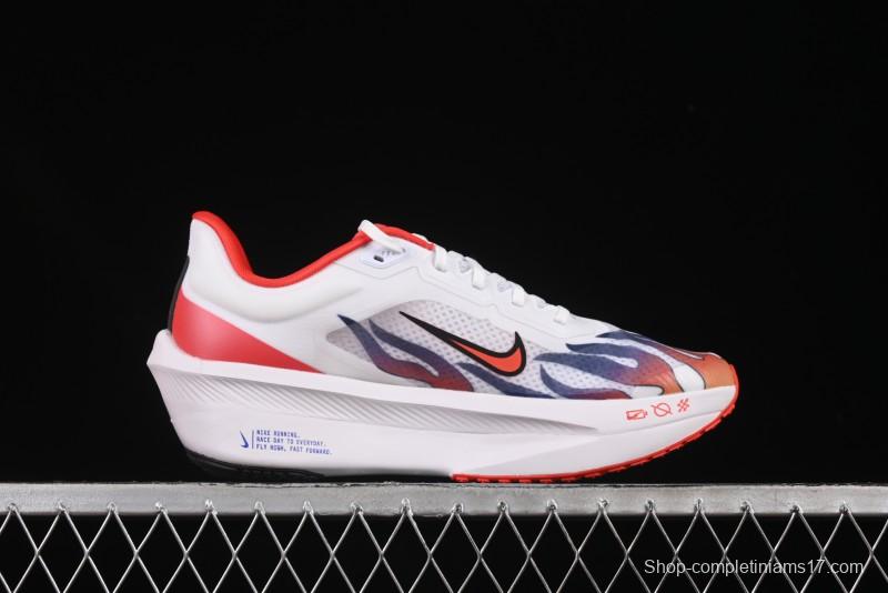 Nike Zoom Fly 6 Lightweight Responsive Running Shoes with Carbon Fiber Plate - HQ3498-100