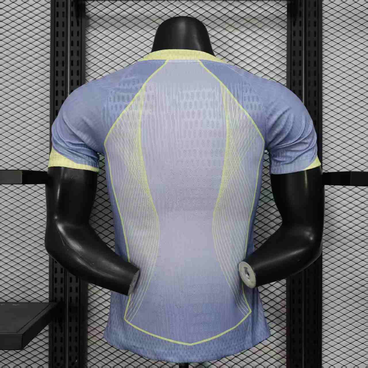 Player Version 25/26 Barcelona Light Blue with Geometric Pattern Jersey