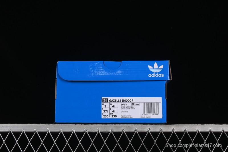 Adidas Originals Gazelle Indoor Retro Casual Slip-Resistant Wear-Resistant Low-Top Sneakers - JH7370