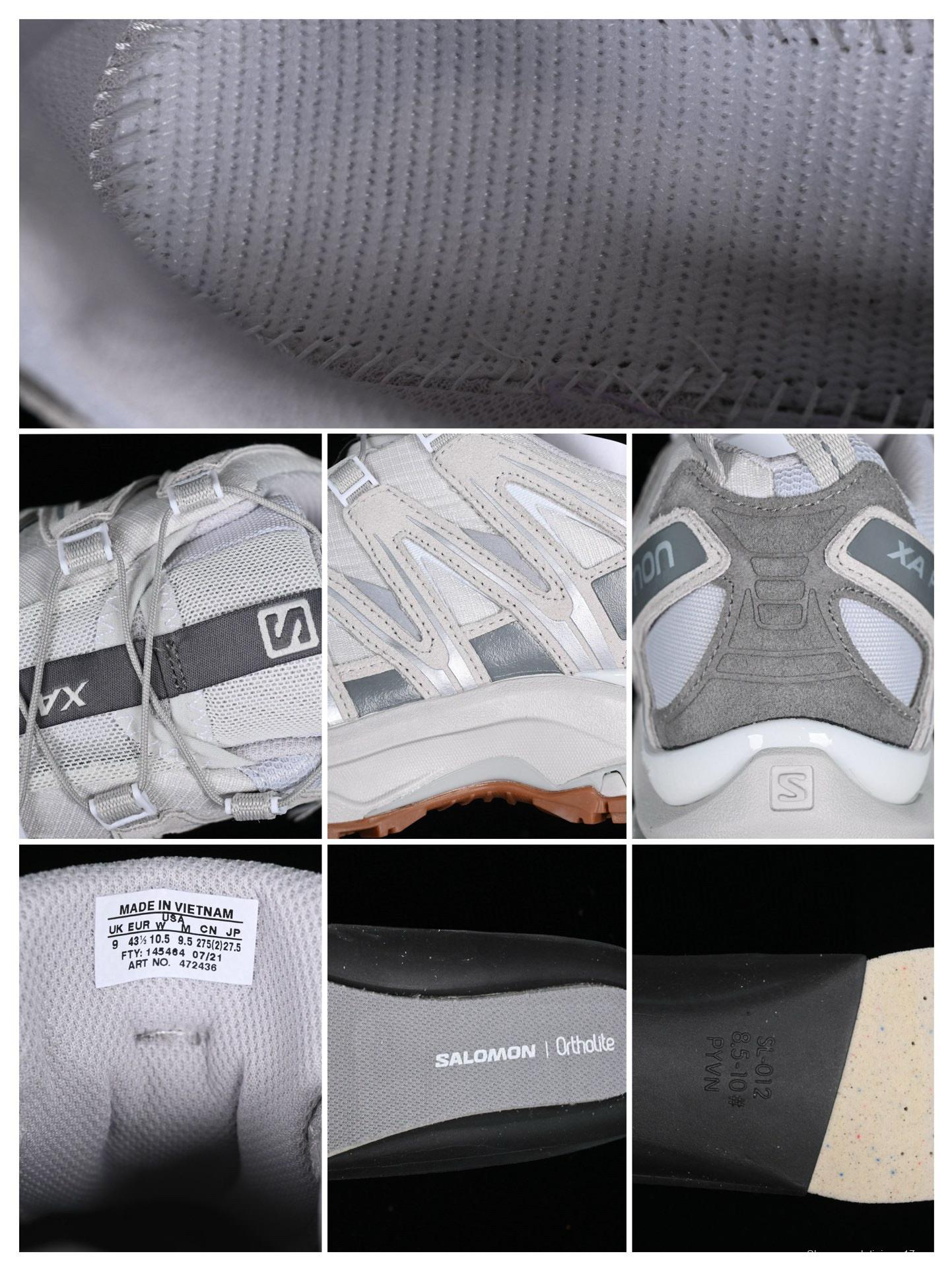 Salomon XA PRO 3D Suede Outdoor Trail Running Shoes - 472436-30