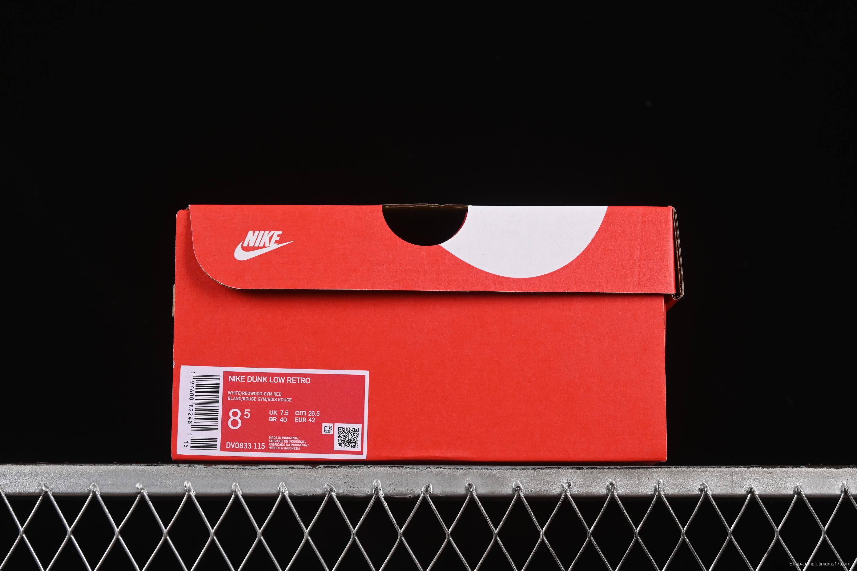 Nike SB Dunk Low Bordeaux Red Low-Top Casual Skate Shoes - DV0833-115