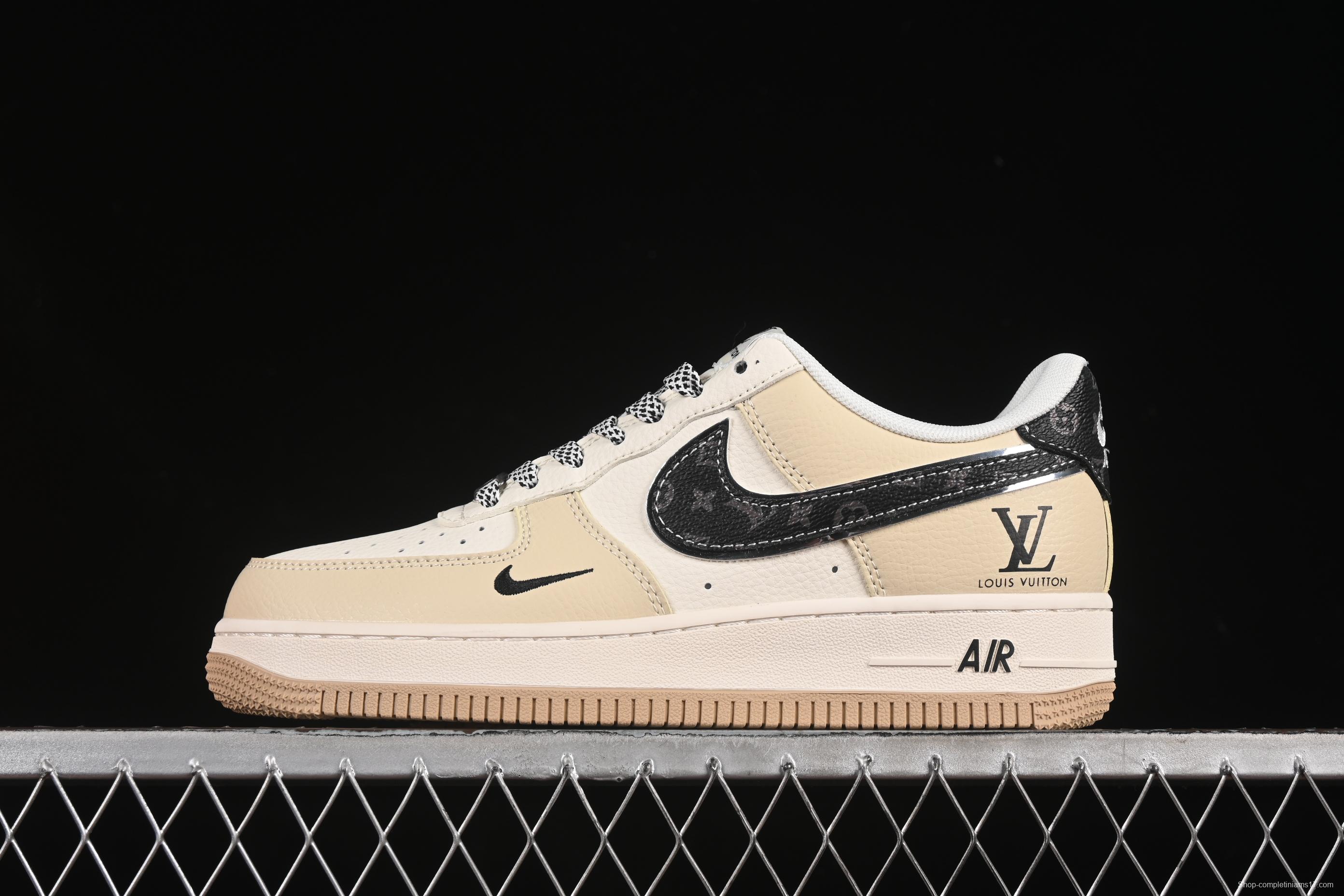 Nike Air Force 1 '07 Low LV Collaboration Casual Sneakers with Full-Length Air Cushion - ZH2598-308