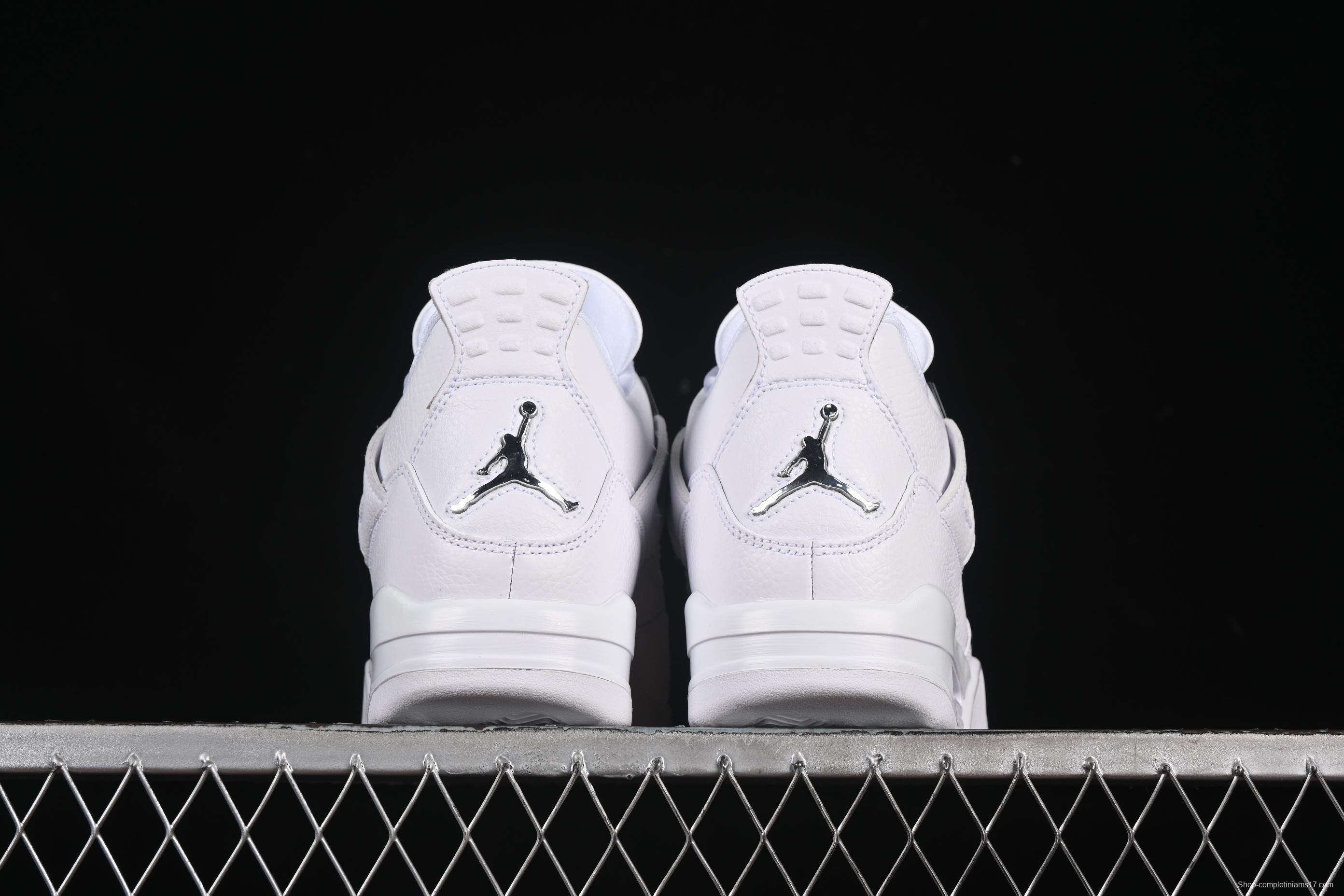 Nike Air Jordan 4 Retro PureMoney Sneakers - 308497-100