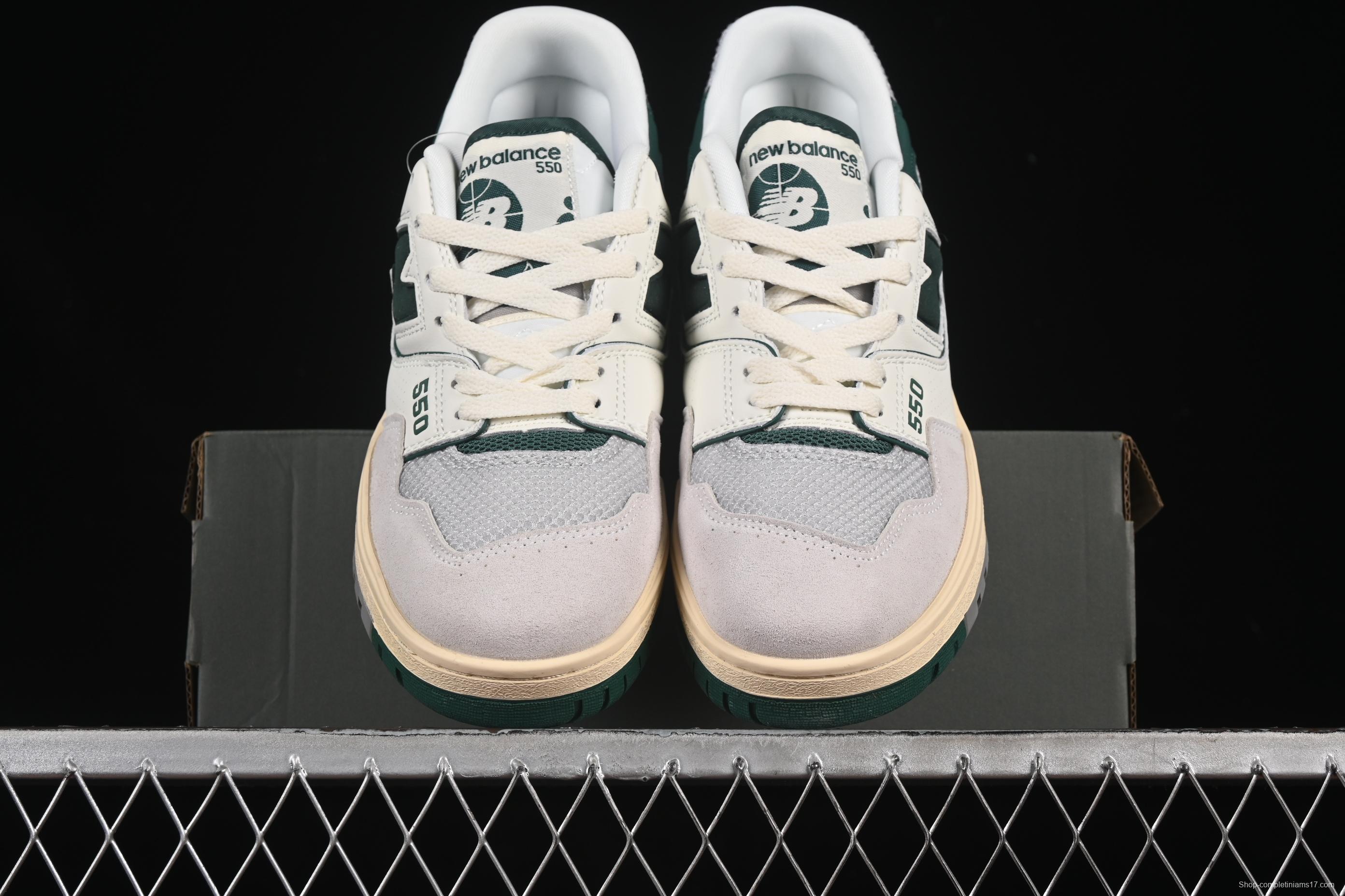 New Balance BB550 Series Leather Unisex Casual Running Shoes - BB550CPE