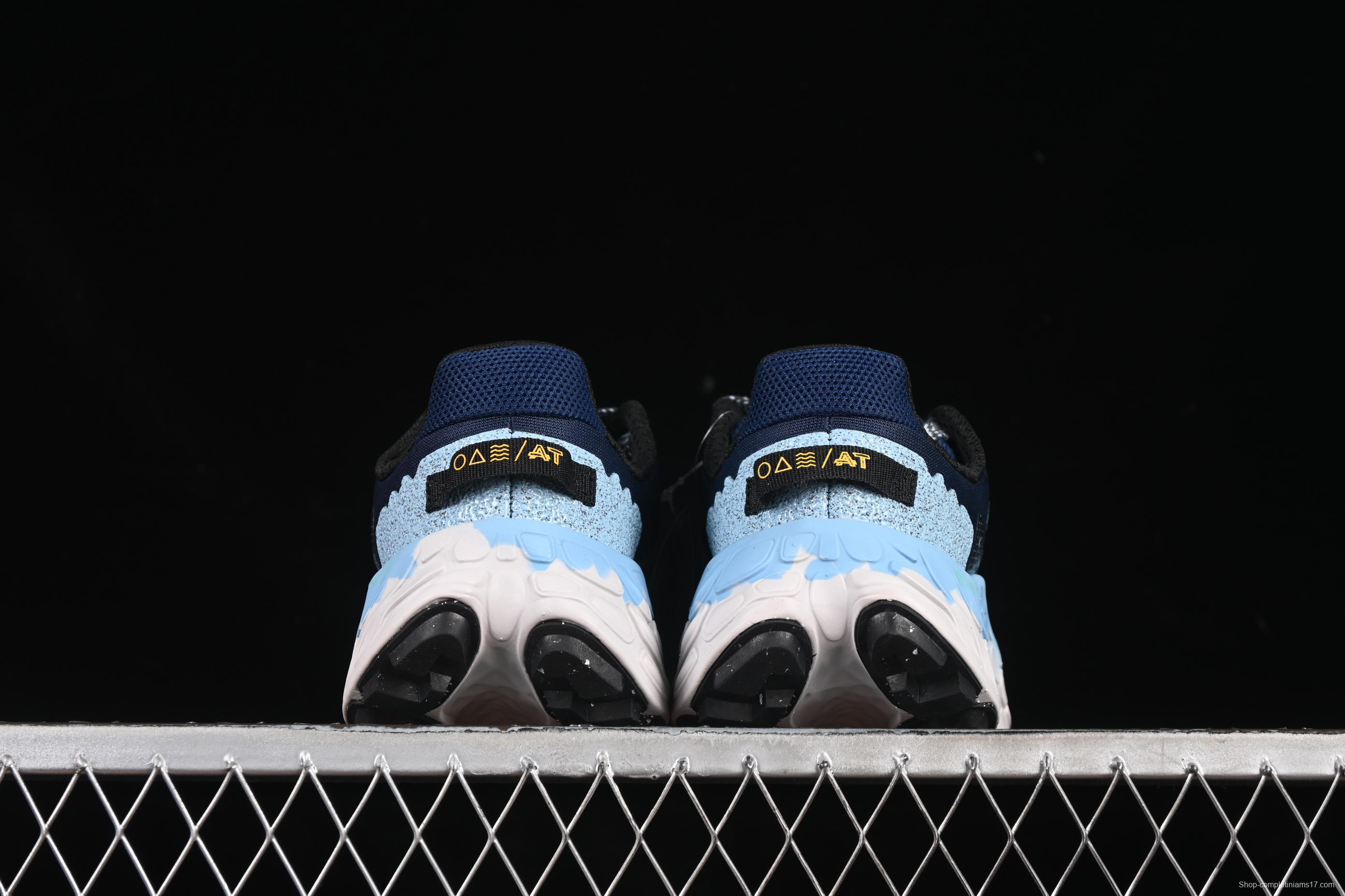 New Balance Fresh Foam X More V3 TDS Low-Top Running Shoes with Durable Anti-Slip Design - MTMORAB3