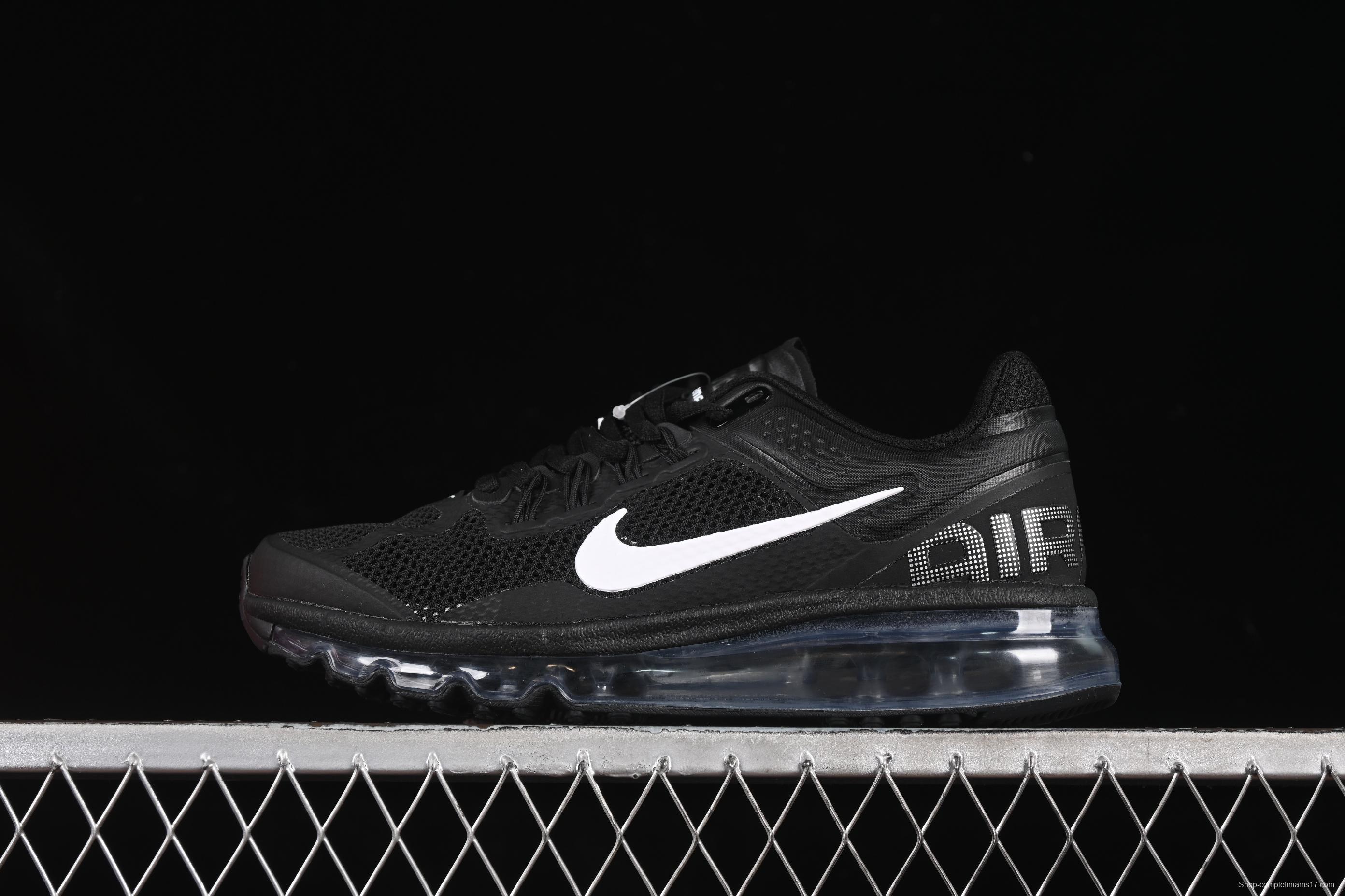 Nike Air Max 2013 Retro Breathable Mesh Running Shoes with Full-Length Max Air Cushion - 554886-108