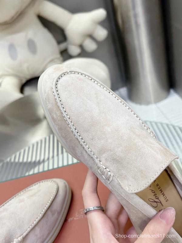 2025 Men LP Beige Suede Loafer LY00260