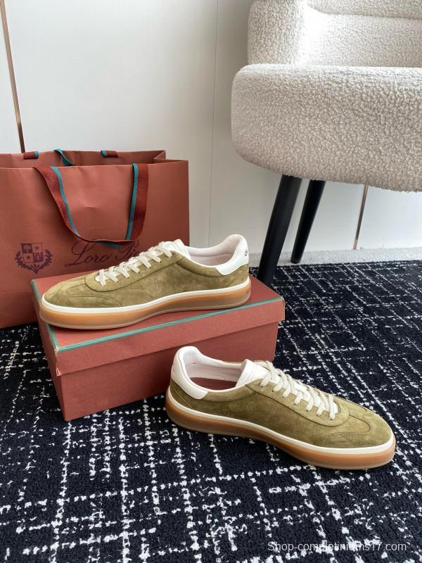 2024 Unisex LP Beige Suede Leather Sneakers MJ00320