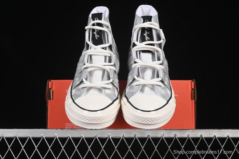Converse Chuck 1970s Future Silver High-Top Casual Sneakers - A15187C