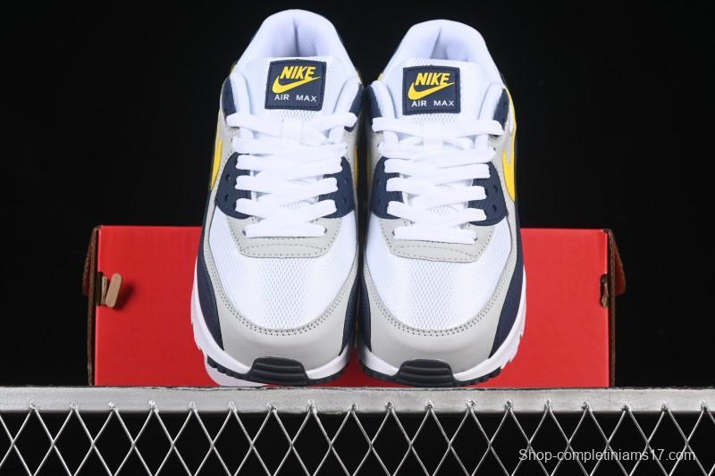 Nike Air Max 90 Retro Running Shoes with Visible Air Cushion - AJ1285-101