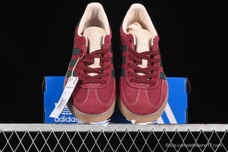 Adidas Originals Gazelle Indoor Retro Casual Slip-Resistant Wear-Resistant Low-Top Skate Shoes - JH5403