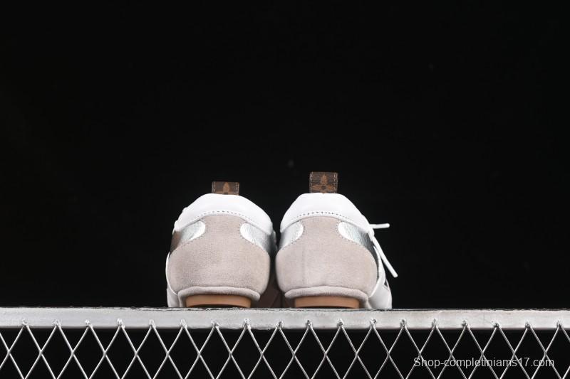 Louis Vuitton Sneakerina Round Toe Lace-Up Ballet Style Flat Training Shoes - N.F6