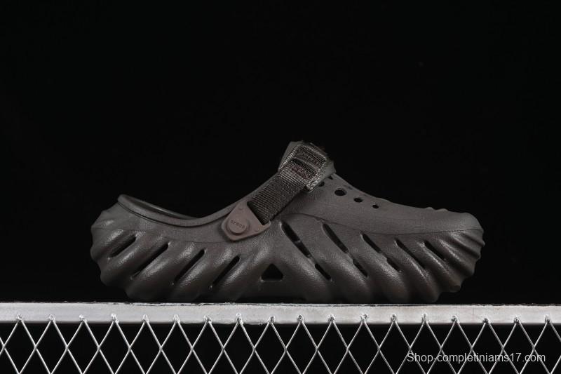 Crocs Bobs Flat Heel Closed Toe Slip-On Beach Clog Sandals - B.D4