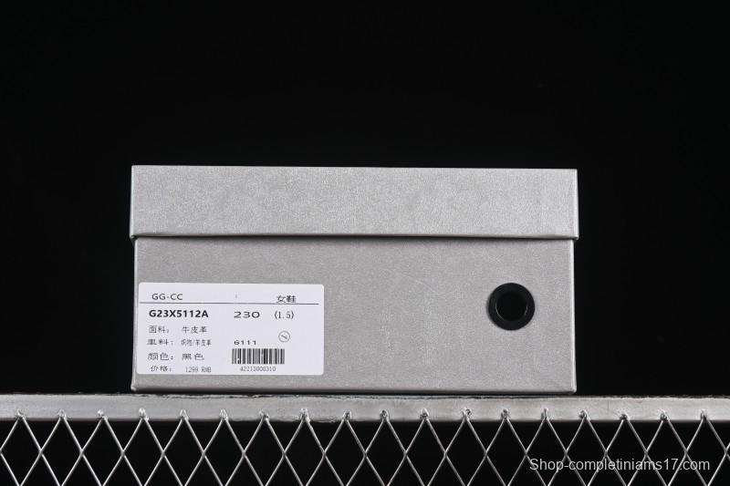 GG-CC Platform Loafers Casual Shoes with Thick Sole - G23X5112A