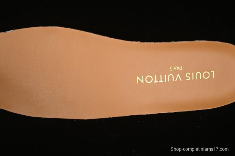 Louis Vuitton Sneakerina Round Toe Lace-Up Ballet Style Flat Training Shoes - N.F6