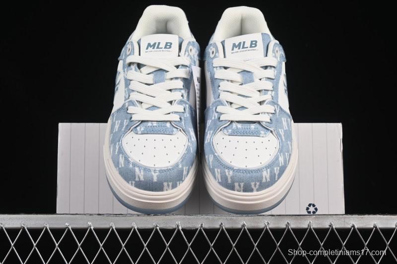 Adidas NY MLB Chunky Liner Embo Monogram New York Yankees Height-Increasing Thick Sole Casual Running Shoes - 3ASXV015N50BLS