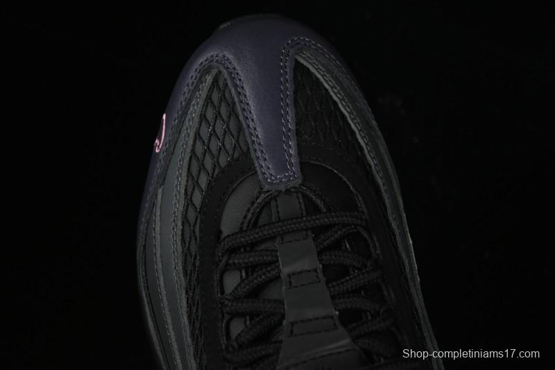 Nike Air Max 95 Retro Cushioned Running Shoes with Air-Sole Unit - FB2709-001