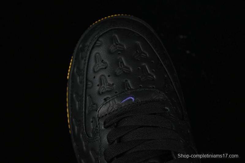 Nike Air Force 1 '07 Low Kobe Full-Grain Leather Casual Sneakers - HV5122-001