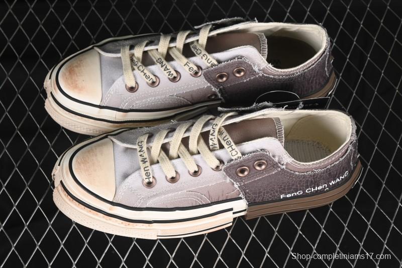Converse Chuck 70 Low Feng Chen Wang Collaboration Deconstructed Canvas Sneakers - A15741C
