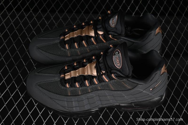 Nike Air Max 95 Retro Cushioned Running Shoes - HQ6457-001