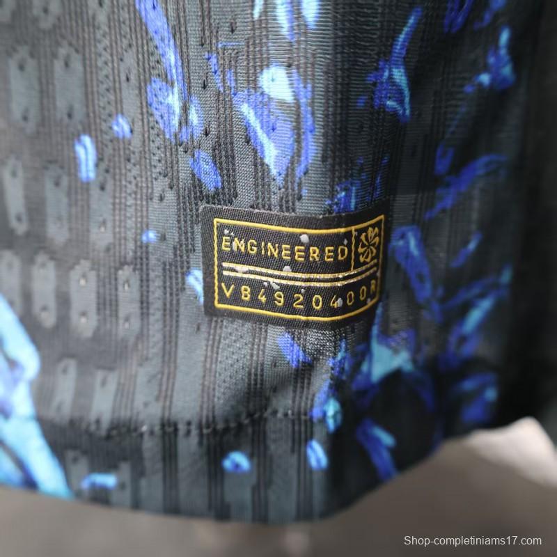 Player Version 25/26 Inter Milan Blue with Camouflage Pattern Jersey