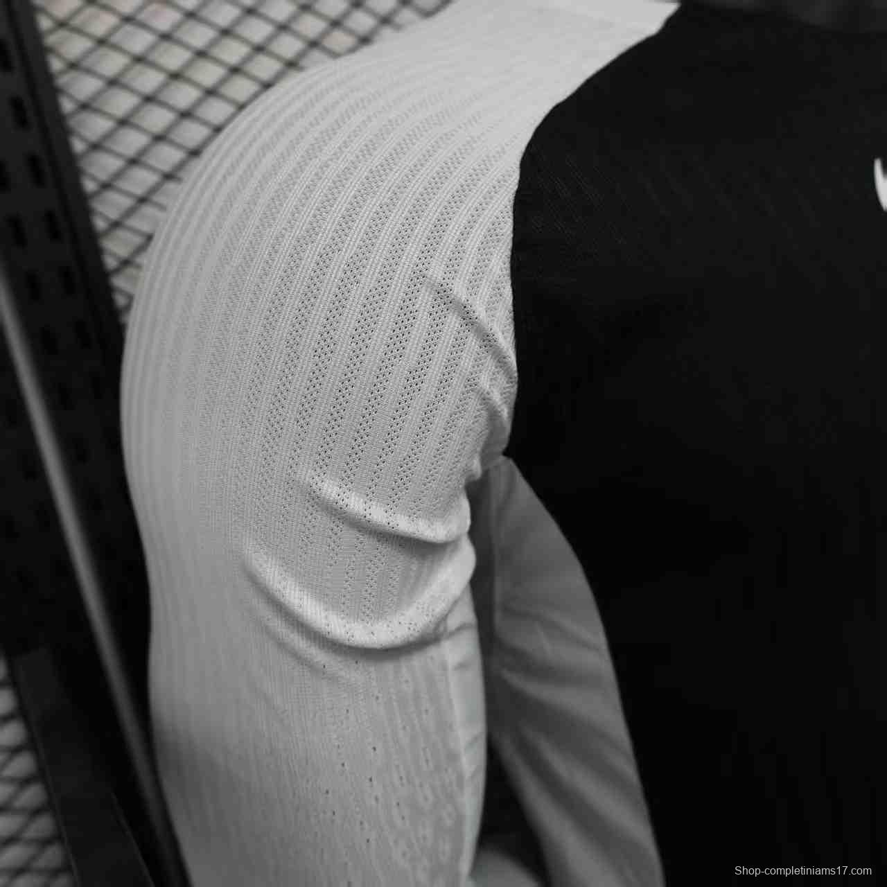 Player Version 25/26 Corinthians Home White Long Sleeve Jersey