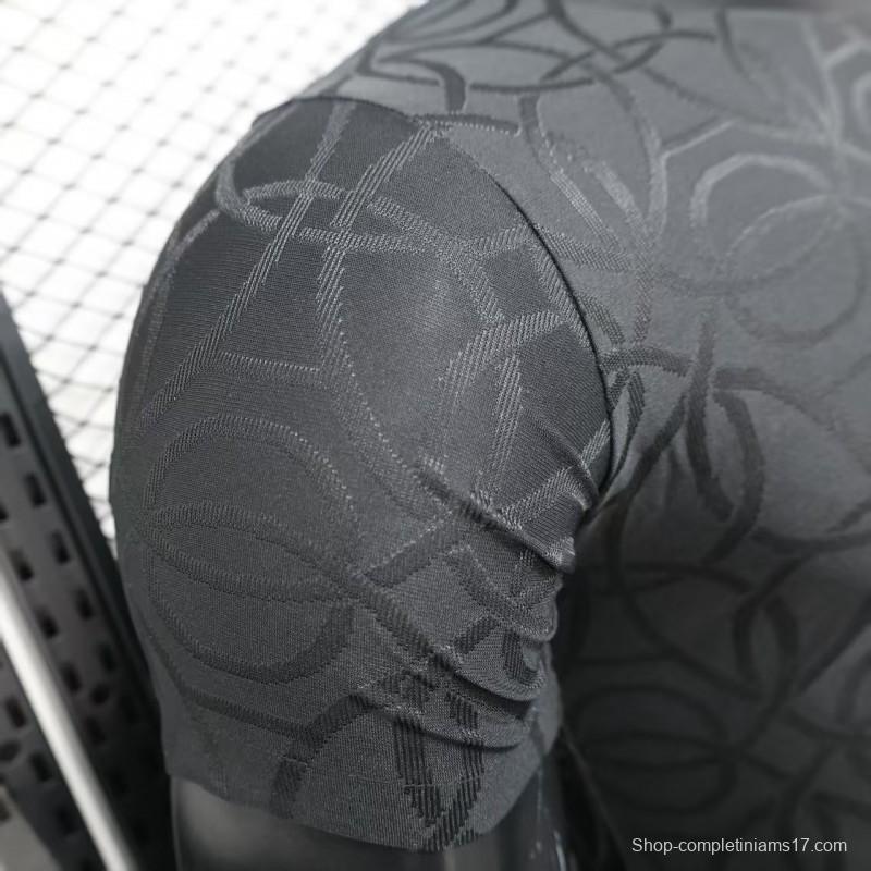 Player Version 25/26 Paris Saint-Germain PSG Black Pre-Match Jersey