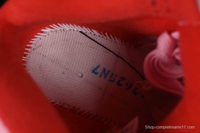 Awake NY Air Jordan 5 Retro Sneakers with Arctic Pink Colorway and Awake NY Logo Mesh - DV4982-600