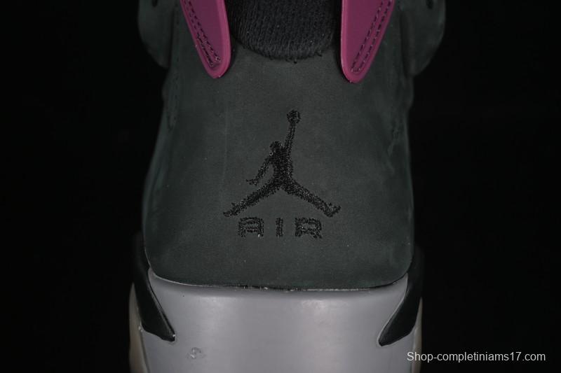 Nike Air Jordan 6 Retro Bordeaux Premium Suede Sneakers - CT8529-063