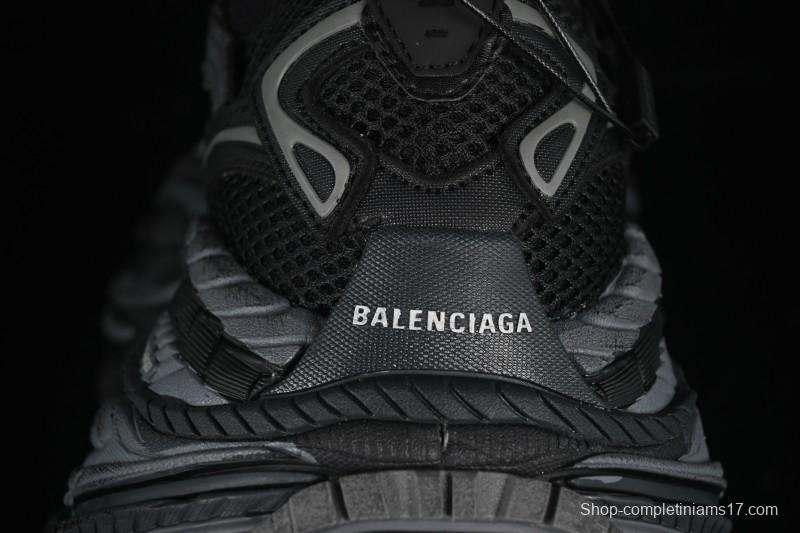 Balenciaga Platform Thick Sole Lace-Up Retro Casual Shoes - WPLTF1011