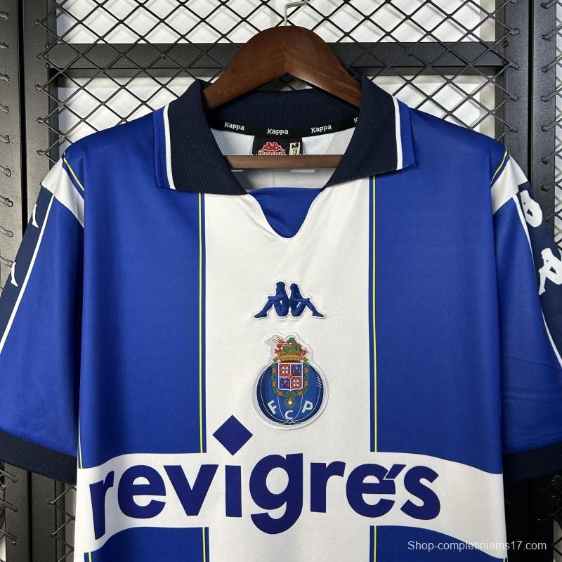 99/00 Retro Porto Home Jersey