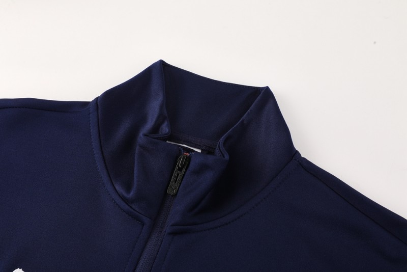 25/26 Manchester City Blue/Navy Full Zipper Jacket +Long Pants