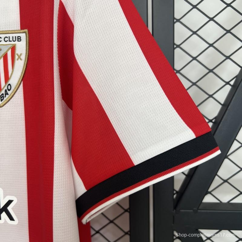 25/26 Athletic Bilbao Home Jersey