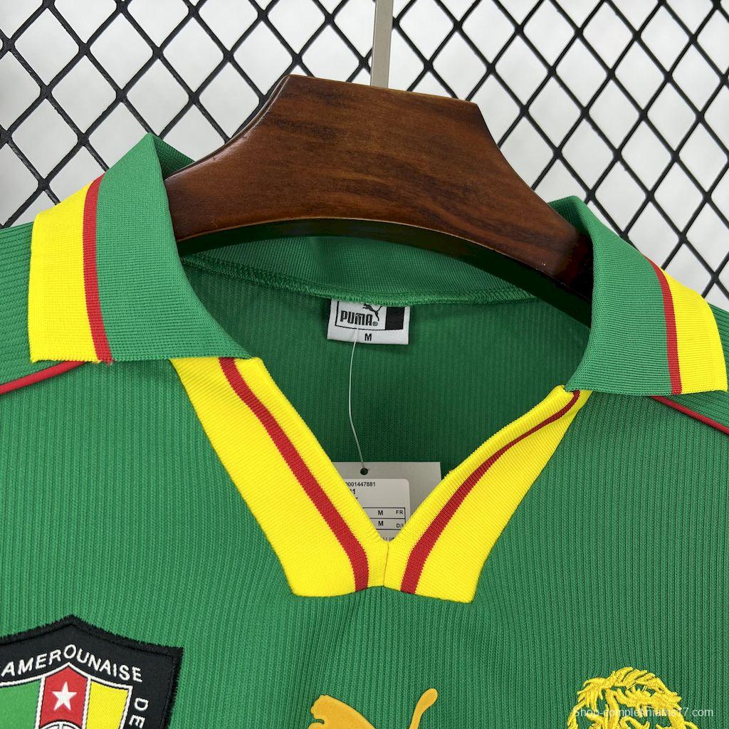 1998 Cameroon Home Retro Jersey