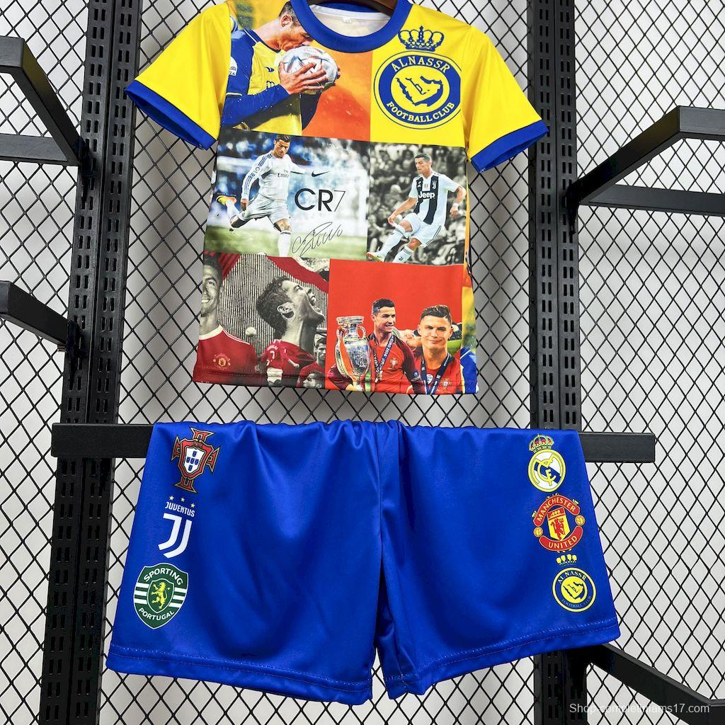 2025/26 Kids Cristiano Ronaldo All Club Mix Kit