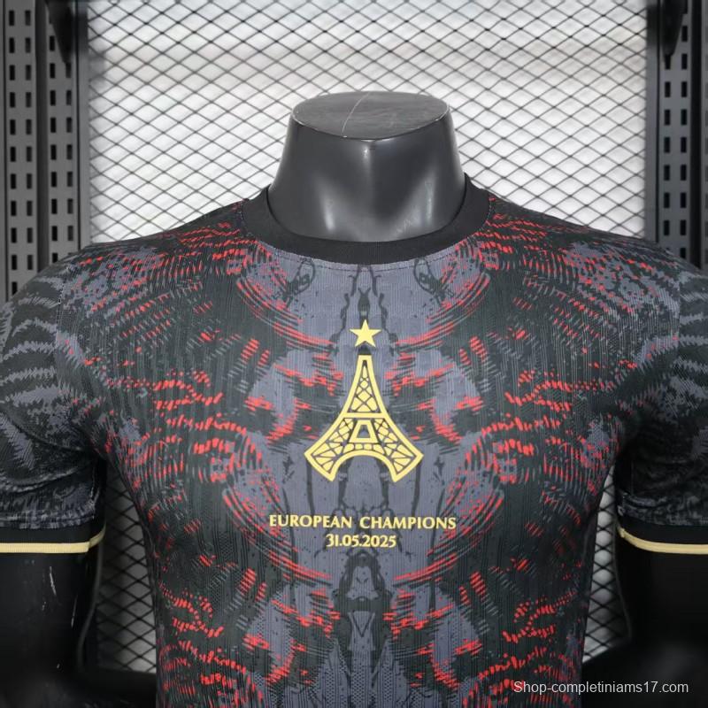 Player Version 25/26 PSG x Comma Football Champion Jersey