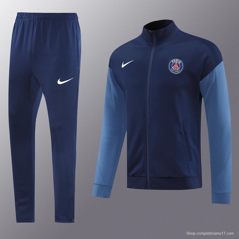 25/26 PSG Navy Full Zipper Jacket + Long Pants