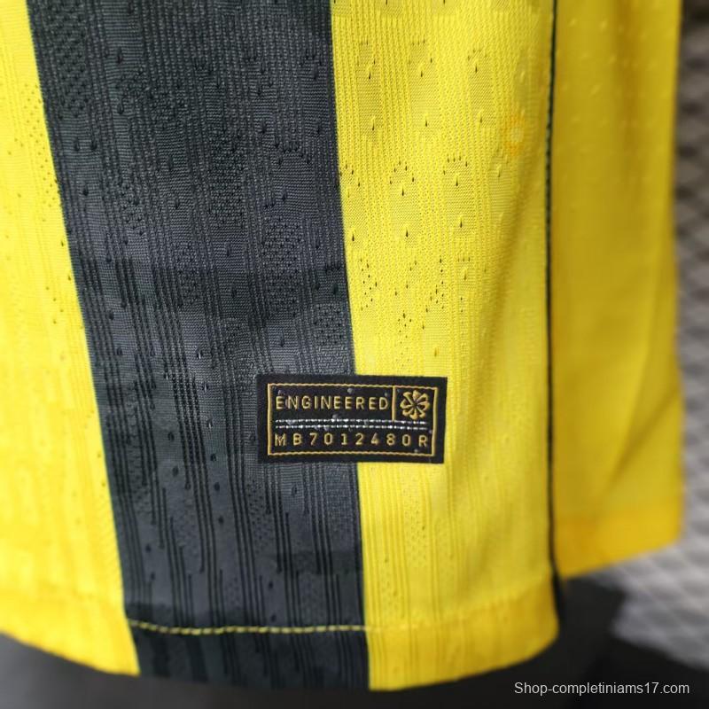 Player Version 25/26 Al-Ittihad Home Jersey