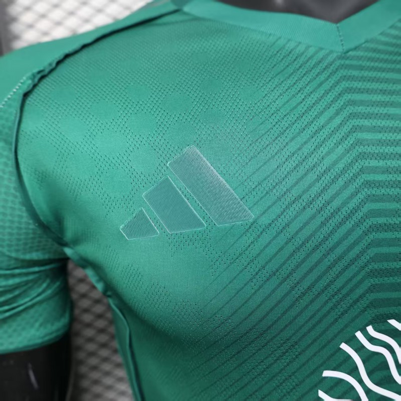 Player Version 25/26 Al-Ahli Away Green Jersey