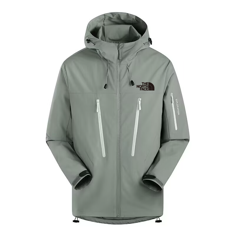 2025 The North Face Pink Long Waterproof Jacket